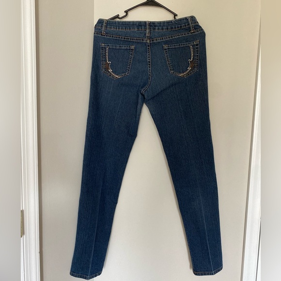 L2 MID RISE STRETCH DENIM SKINNY JEANS - Picture 6 of 7